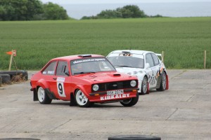 Motor racing at Crail!